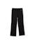 Pantalon pour fille en maille avec coupe droite et décoration subtile Noir 1 - vertbaudet enfant 
