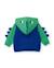 Ensemble molleton garçon  sweat zippé et pantalon imprimé Bleu 5 - vertbaudet enfant 