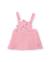 Ensemble bébé avec robe en tissu plat et t-shirt en maille Rose 4 - vertbaudet enfant 