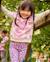 Ensemble bébé fille en molleton avec sweat à cœurs et legging assorti Rose 1 - vertbaudet enfant 