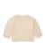 Pull en tricot pour fille avec détail floral et toucher doux Blanc 2 - vertbaudet enfant 