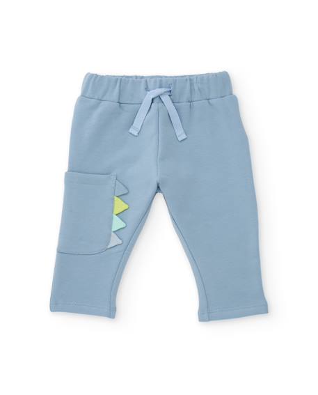 Ensemble bébé en molleton avec veste zippée Bleu 6 - vertbaudet enfant 