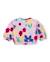 Sweat bébé fille en molleton à imprimé floral chaud et confortable Rose 2 - vertbaudet enfant 
