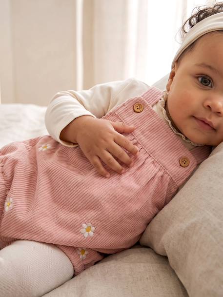 Ensemble 4 pièces bébé fille rose pâle 14 - vertbaudet enfant 