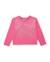T-shirt fille en maille avec imprimé floral brillant Rose 2 - vertbaudet enfant 