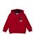 Sweat garçon en jersey avec capuche et fermeture éclair Rouge 1 - vertbaudet enfant 
