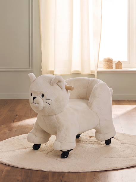 Porteur animal à roulettes en bois FSC® Chat+Chien+Licorne+Ours 2 - vertbaudet enfant 