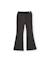 Pantalon fille évasé en tissu brillant Gris 1 - vertbaudet enfant 