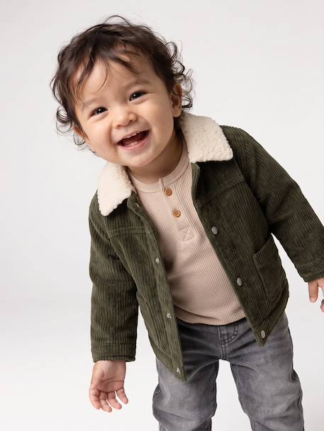 Veste bébé garçon kaki 7 - vertbaudet enfant 