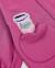 Sweat à capuche bébé fille en molleton à motif ludique Violet 4 - vertbaudet enfant 