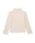 T-shirt fille en maille avec applications brillantes et col montant Blanc 1 - vertbaudet enfant 