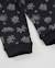 Pantalon en molleton pour garçon avec imprimé amusant Noir 4 - vertbaudet enfant 