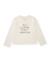 T-shirt fille en maille avec imprimé floral et message inspirant Blanc 2 - vertbaudet enfant 