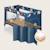 Lit parapluie parc bébé 2en1 stefi 125 x 65 cm avec roulettes et sac, 0-36 mois Blue navy 2 - vertbaudet enfant 