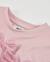 T-shirt fille en maille avec nœuds sur la poitrine et manches longues Rose 3 - vertbaudet enfant 