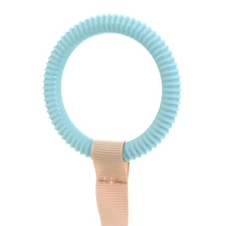 Cube tissu d'activités noa thème mer 13,5x13,5cm Beige 3 - vertbaudet enfant 