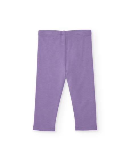 Ensemble en maille pour bébé fille avec t-shirt imprimé et legging assorti Blanc 5 - vertbaudet enfant 