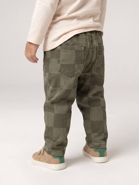 Pantalon bébé garçon kaki 6 - vertbaudet enfant 