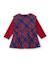 Robe à carreaux pour bébé fille à manches longues Rouge 1 - vertbaudet enfant 