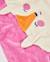 Barboteuse en maille pour bébé avec motif animal Rose 3 - vertbaudet enfant 