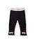 Ensemble bébé fille en molleton avec sweat panda et legging à nœuds Blanc 4 - vertbaudet enfant 