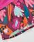 Robe bébé fille à capuche et imprimé floral en tissu léger Violet 4 - vertbaudet enfant 
