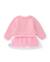 Robe en molleton pour bébé avec motif dinosaure Rose 2 - vertbaudet enfant 