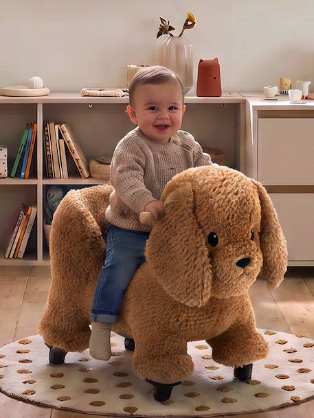 Porteur animal à roulettes en bois FSC® Chat+Chien+Licorne+Ours 8 - vertbaudet enfant 