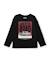 T-shirt garçon en jersey avec motif de voiture classique Noir 1 - vertbaudet enfant 