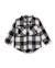 Chemise bébé garçon en toile à carreaux avec poche brodée Noir 1 - vertbaudet enfant 