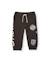 Ensemble en molleton pour garçon avec patchs et motif crocodile Marron 3 - vertbaudet enfant 