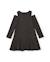 Robe fille avec épaules dénudées et détails brillants Gris 2 - vertbaudet enfant 