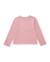 T-shirt fille en maille avec nœuds sur la poitrine et manches longues Rose 2 - vertbaudet enfant 