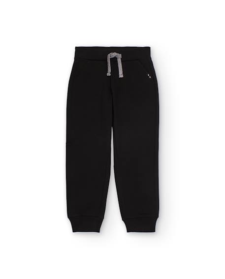 Ensemble garçon avec sweat à capuche et imprimé graphique Blanc 3 - vertbaudet enfant 