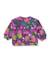 Ensemble en molleton fille avec sweat fleuri et pantalon assorti Violet 4 - vertbaudet enfant 