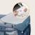 Lit parapluie parc bébé 3en1 sven plus 0-36 mois avec table à langer et moustiquaire Beige latte+Beige olive+Blue navy+Grey scandi 18 - vertbaudet enfant 
