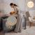 Lit parapluie parc bébé 2en1 stefi plus 0-36 mois avec matelas haute densité et roulettes Green olive+Grey multicolor+Grey white+Pink yellow 6 - vertbaudet enfant 