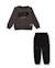 Ensemble pour garçon en maille avec sweat de skate et pantalon cargo Gris 1 - vertbaudet enfant 