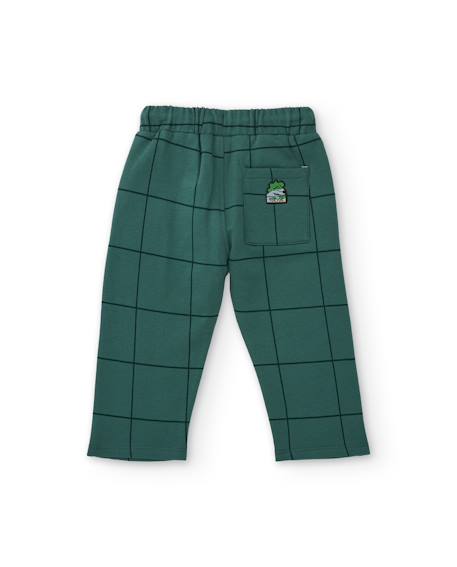 Ensemble bébé garçon en molleton avec sweat animaux de la savane et pantalon Rouge 5 - vertbaudet enfant 