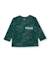 T-shirt garçon en jersey motif jungle avec poche poitrine Vert 1 - vertbaudet enfant 