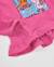 T-shirt fille en jersey à volants et motif illustré Rose 4 - vertbaudet enfant 