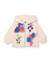 Ensemble bébé fille en molleton avec sweat imprimé et legging assorti Blanc 2 - vertbaudet enfant 