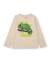 T-shirt garçon en jersey avec imprimé caméléon Blanc 1 - vertbaudet enfant 