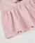 T-shirt fille en maille avec nœuds décoratifs et volants sur l'ourlet Rose 4 - vertbaudet enfant 