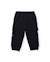 Pantalon cargo bébé garçon en molleton doux avec poches latérales Noir 2 - vertbaudet enfant 