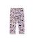 Ensemble fille en molleton avec sweat à nœud et legging imprimé Bleu 5 - vertbaudet enfant 