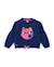 Ensemble fille en molleton avec sweat et legging fleuri Rose 2 - vertbaudet enfant 