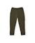 Pantalon cargo en molleton avec chevilles bord-côte pour garçon Vert 2 - vertbaudet enfant 