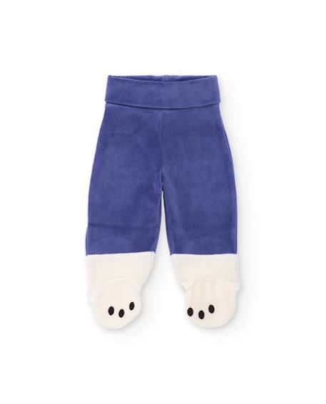 Ensemble en peluche pour bébé avec appliqué de petit chien Violet 4 - vertbaudet enfant 