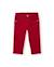 Pantalon garçon en toile avec poches décoratives Rouge 2 - vertbaudet enfant 